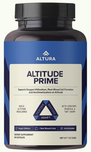 Altitude Prime supplement bottle